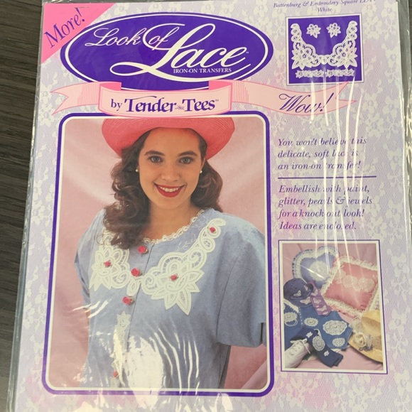 Look of Lace Iron-on Transfers - Picture 2 of 9